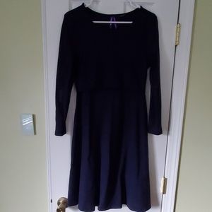 Seraphine Navy Maternity Dress, size US 4